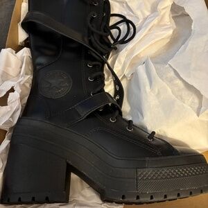 Converse…Chuck 70 De Luxe Heel XX Hi/Black leather